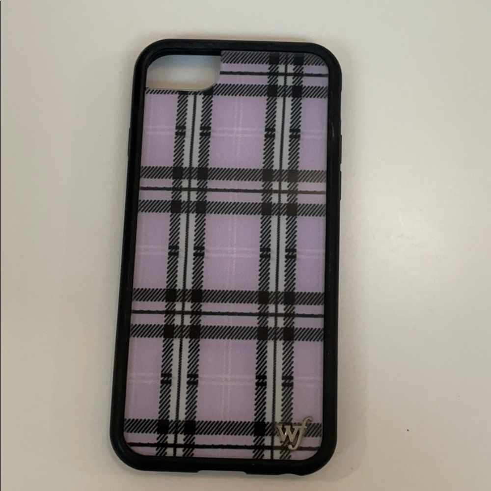 IPhone 6 plaid wildflower case